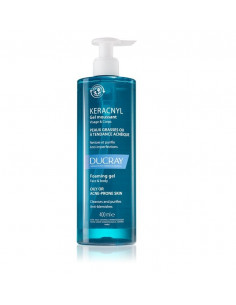 Ducray Keracnyl gel de curatare anti-acnee, 400 ml, LAB....