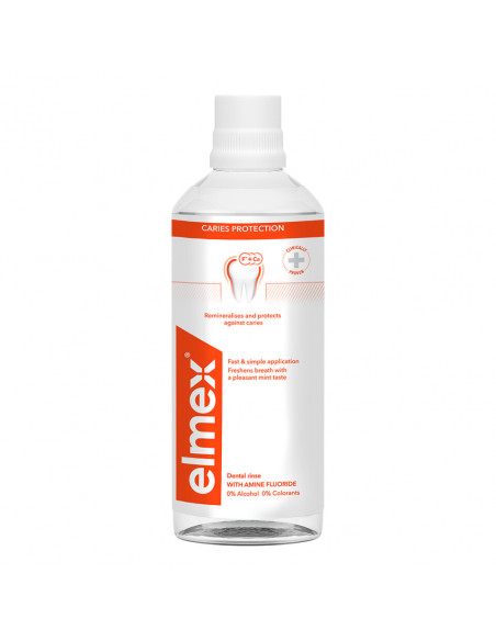 Elmex apa de gura carries protection, 400 ml, Colgate Palmolive Romania
