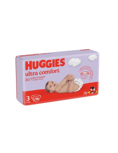 Huggies scutece ultra comfort nr. 3, 56 bucati, KIMBERLY...