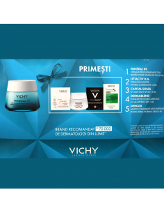 Vichy pachet mineral 89 crema intens hidratanta 72H, 50...