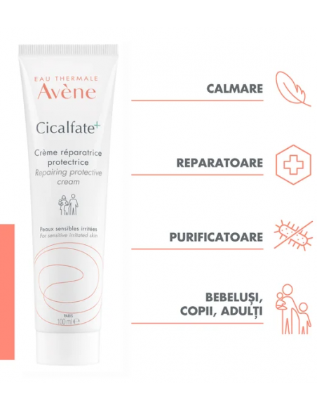 Avene Cicalfate+ crema reparatoare, 100 ml, Lab. Pierre Fabre Franta