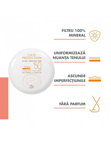 Avène High Protection Compact SPF 50 – nuanța...