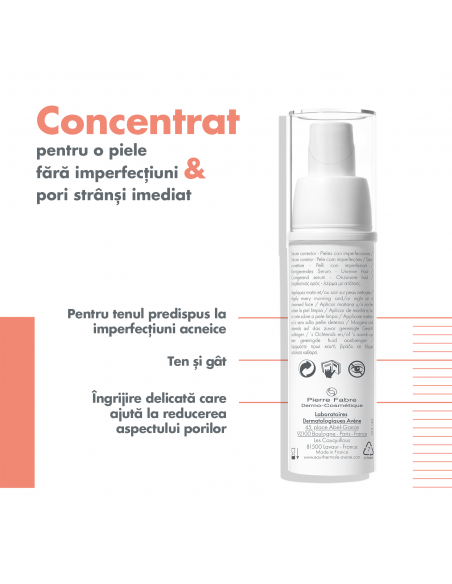 Avene Cleanance Ser corector pentru ten cu imperfectiuni , 30 ml, LAB. PIERRE FABRE FRANTA