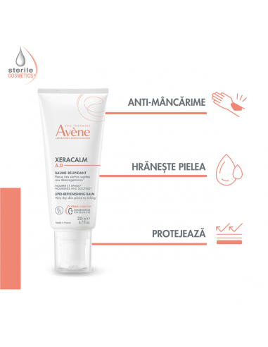 Avene Xeracalm defi A.D. balsam, 200ml, LAB....