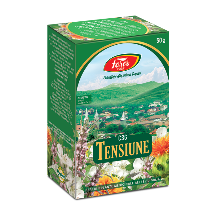 Ceai tensiune, 50 g, Fares