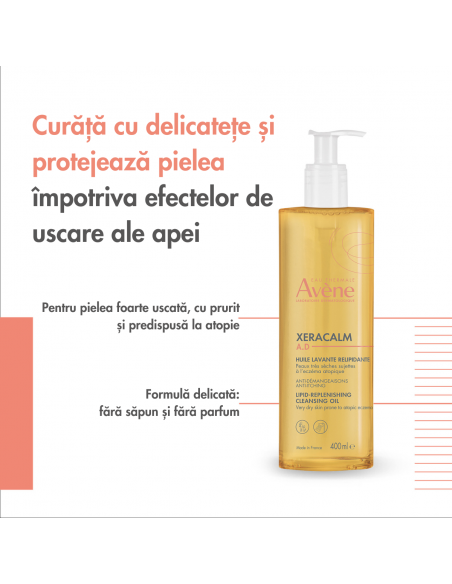 Avene Xeracalm defi A.D. ulei, 400ml, LAB. PIERRE FABRE FRANTA