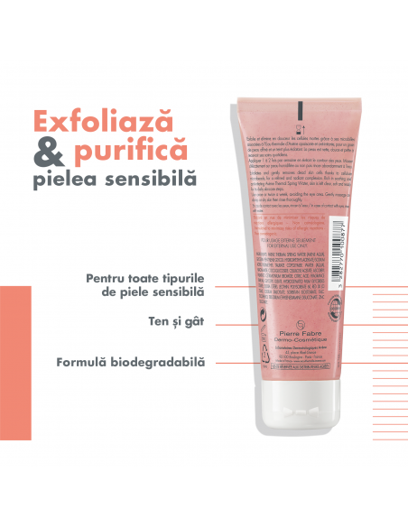Avene gel exfoliant, 75ml, LAB. PIERRE FABRE FRANTA