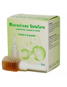 Microclisme 9g adult, 6buc, Sintofarm