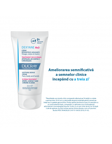 Ducray Dexyane Med crema reparatoare calmanta,...