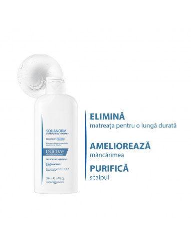 Ducray Squanorm sampon matreata uscata, 200 ml,...