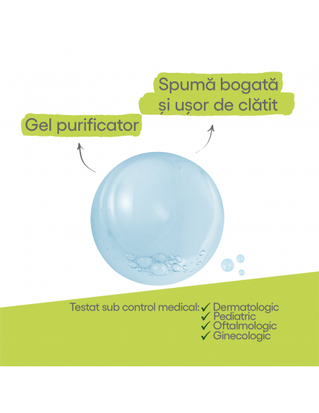 A-Derma Dermalibour+ Cica gel spumant purificator, 200ml, Pierre Fabre