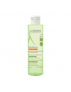 A-Derma Gel spumant 2in1 Exomag control, 200 ml, LAB....
