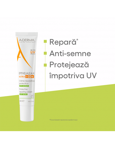 A-Derma Epitheliale AH Ultra SPF50+, 40 ml,...