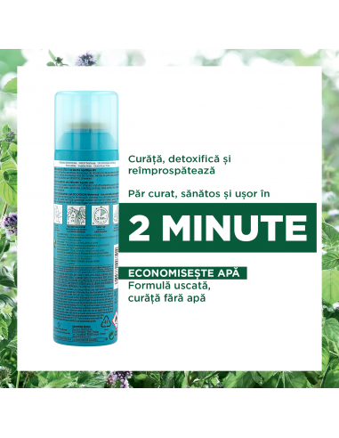 Klorane sampon uscat cu menta, 150 ml, LAB....