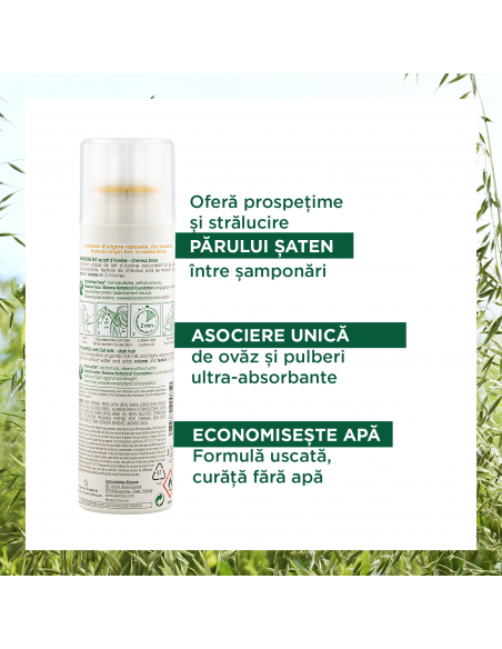 Klorane sampon uscat nuantator cu lapte de ovaz , 150 ml, LAB. PIERRE FABRE FRANTA