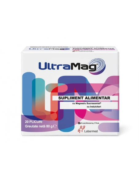 Ultramag 375mg-pulbere, 20 plicuri, LABORMED PHARMA S.A. - ROMANIA