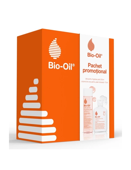 Bio-Oil ulei pt ingrijirea pielii, 200 ml +Bio-Oil lotiune de corp, 175 ml, UNION SWISS