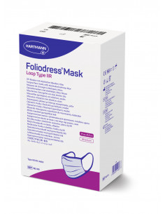 Foliodress mask loop type IIR masti chirurgicale, 50...