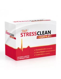 Stressclean Complex x 60 comprimate, Sun Wave Pharma