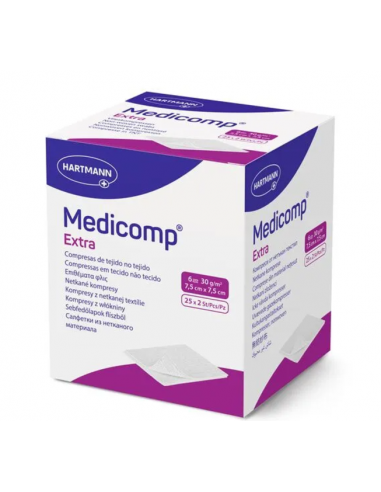 Medicomp comprese extra sterile 7,5 × 7,5 cm,...
