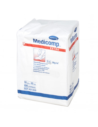 Medicomp Extra comprese nesterile 10 × 10 cm,...
