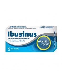 Ibusinus 200mg/30mg x 1bl x 10cp.film, Solacium Pharma