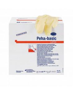 Peha-basic latex nepudrate manusi nr 7, 50 bucati, PAUL...