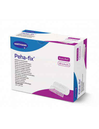 Peha-fix 8cm x 4m - bandaj elastic de fixare, o bucata, PAUL HARTMANN AG