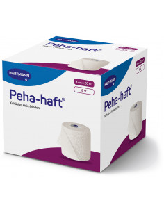 Peha-Haft 8 cm × 20 m – bandaj elastic de fixare, 1 buc –...