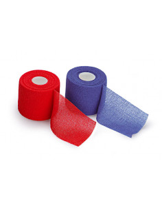 Peha-haft color albastru 8 cm x 20 m - bandaj elastic de... 2