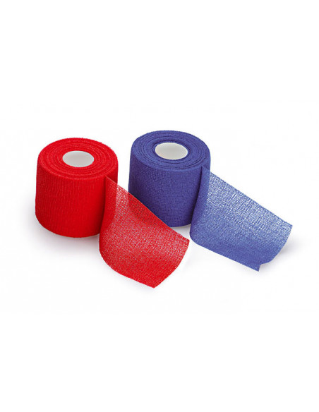 Peha-haft color rosu 6 cm x 20 m - bandaj elastic de fixare autoadeziv fara latex, o bucata, PAUL HARTMANN AG