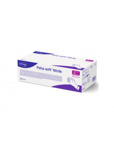 Peha-soft nitrile manusi nepudrate albastre marime XL, 90...