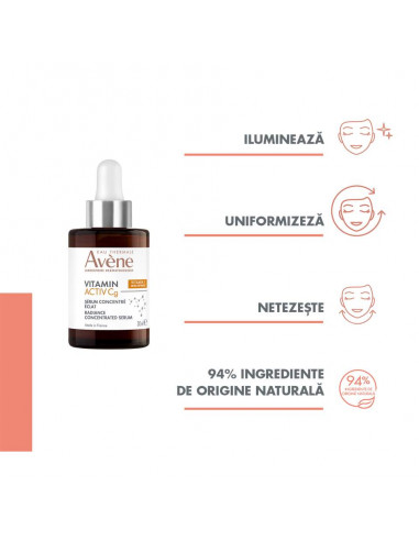 Avene Vitamin Activ Cg ser corector cu efect de...