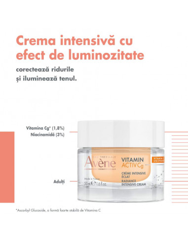 Avene Vitamin Activ Cg crema intensiva cu efect...