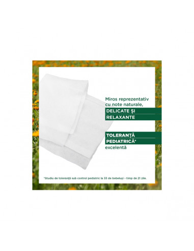 Klorane bebe servetele umede calmante, 70...