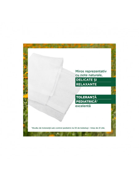 Klorane bebe servetele umede calmante, 70 bucati, Lab. Pierre Fabre Franta