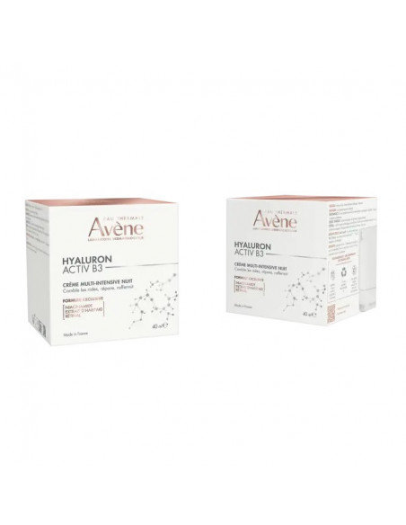 Avene Hyaluron Activ B3 crema noapte multi-intensiva, 40ml, Lab. Pierre Fabre Franta