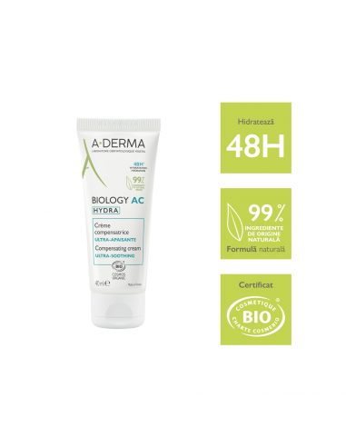 A-Derma Biology AC Hydra crema compensatoare...