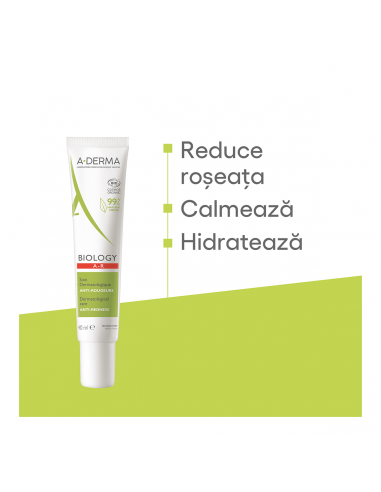 A-Derma Biology crema anti-roseata, 40 ml, Lab....