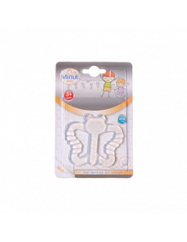 Inel de dentiție din silicon Minut Baby