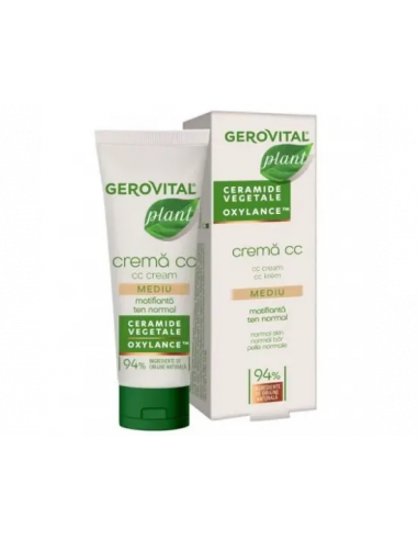 Gerovital plant crema cc, 30 ml, Farmec