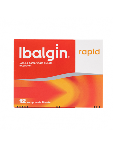 Ibalgin Rapid 400mg x12cpr filmate, Sanofi Romania S.R.L. - Romania
