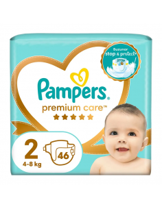 Pampers nr 2 premium care, 46 bucati,