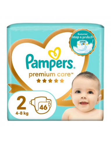 Pampers nr 2 premium care, 46 bucati,