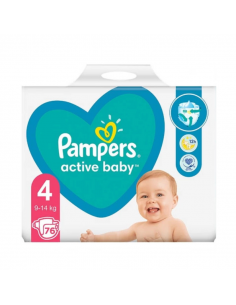 Pampers nr 4 active baby, 46 bucati