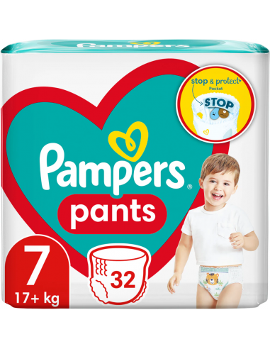 Pampers nr 7 pants, 32 bucati