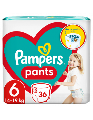 Pampers nr 6 pants, 36 bucati
