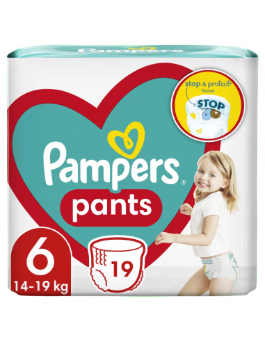 Pampers nr 6 pants, 19 bucati