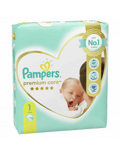 Pampers nr 1 premium care, 78 bucati