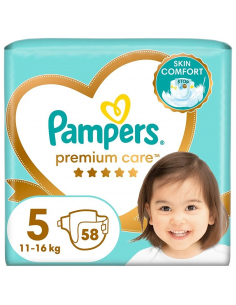Pampers nr 5 premium care, 58 bucati